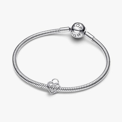 Charm Openwork Lucchetto Cuore