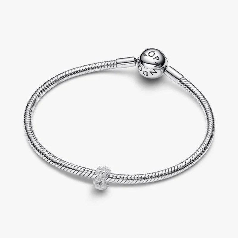 Mini Charm Infinito effetto diamantato