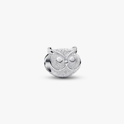 Mini Charm Gufo effetto diamantato