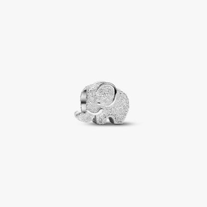 Mini Charm Elefante effetto diamantato