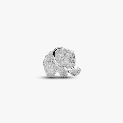 Mini Charm Elefante effetto diamantato