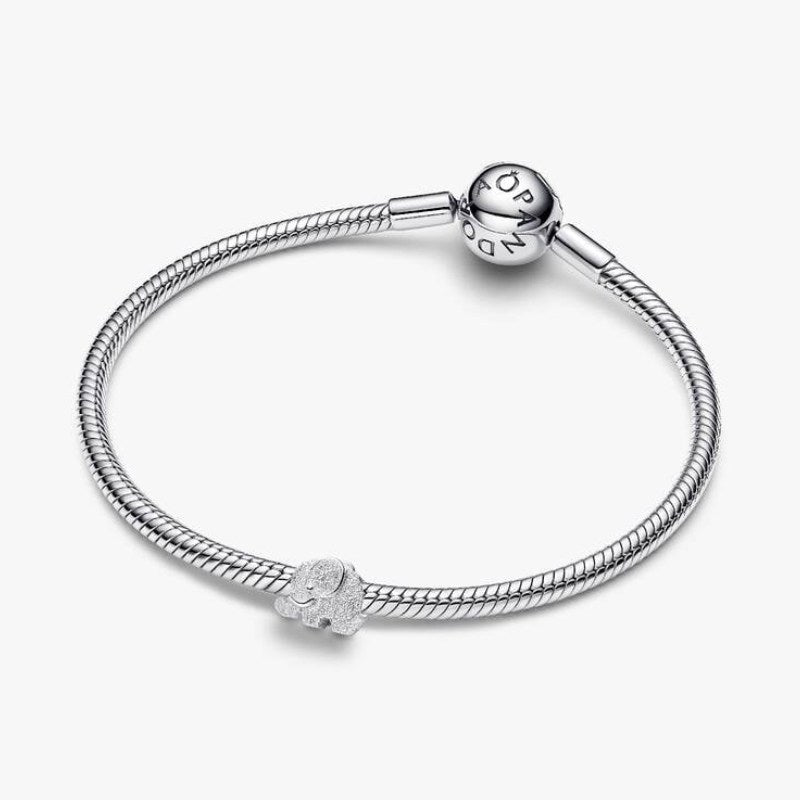 Mini Charm Elefante effetto diamantato