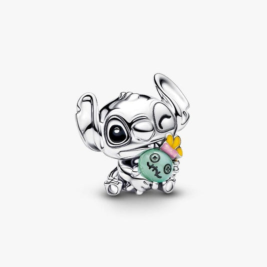 Charm Disney, Lilo & Stitch, Stitch con Scrump