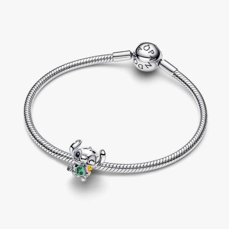 Charm Disney, Lilo & Stitch, Stitch con Scrump
