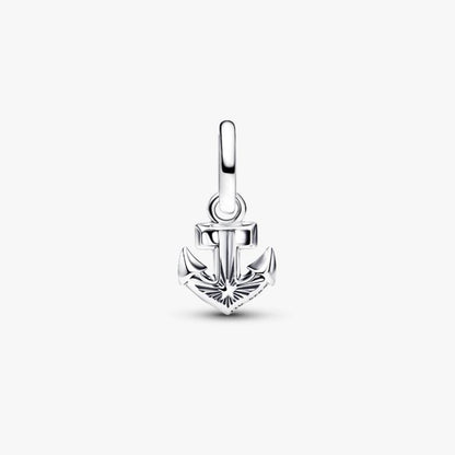 Charm Mini Pendente Ancora Blu Pandora ME