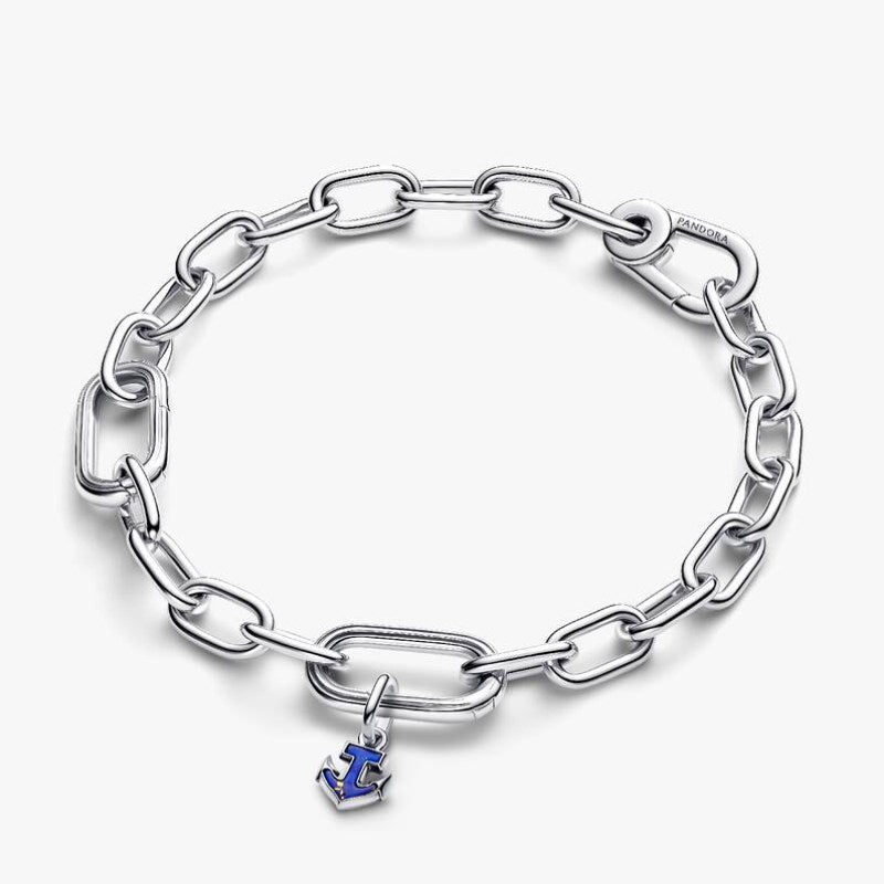 Charm Mini Pendente Ancora Blu Pandora ME
