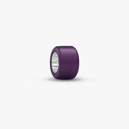 Mini Charm Vetro di Murano Viola