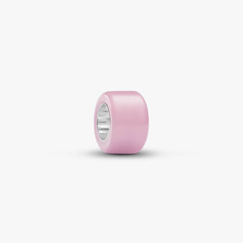 Mini Charm Vetro di Murano Rosa