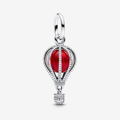 Charm Pendente Mongolfiera Rossa