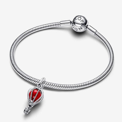 Charm Pendente Mongolfiera Rossa