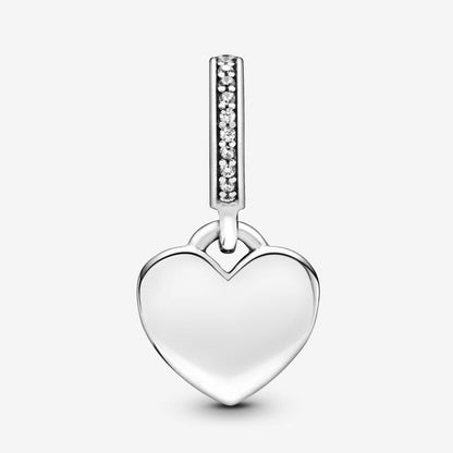 Charm Cuore Pendente da Incidere