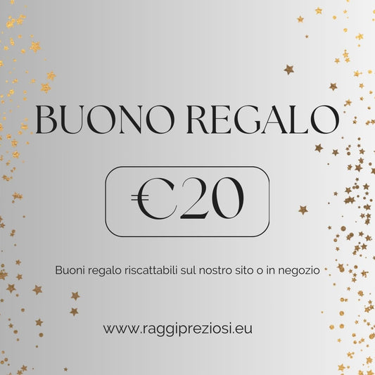 Buono regallo Raggi Preziosi Di De Gaetano rivenditore autorizzato Pandora