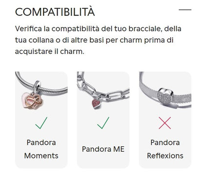 Charm Pendente Sole e Luna Divisibile