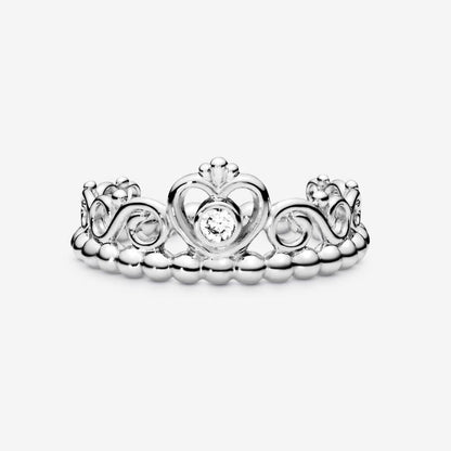 Anello corona tiara principessa