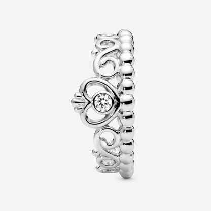 Anello corona tiara principessa