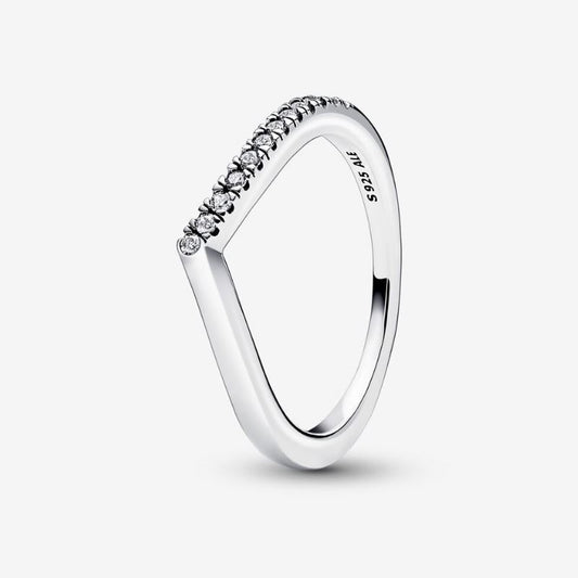 Asymmetric Sparkling Wish Ring