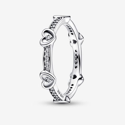 Anello Cuori Splendenti