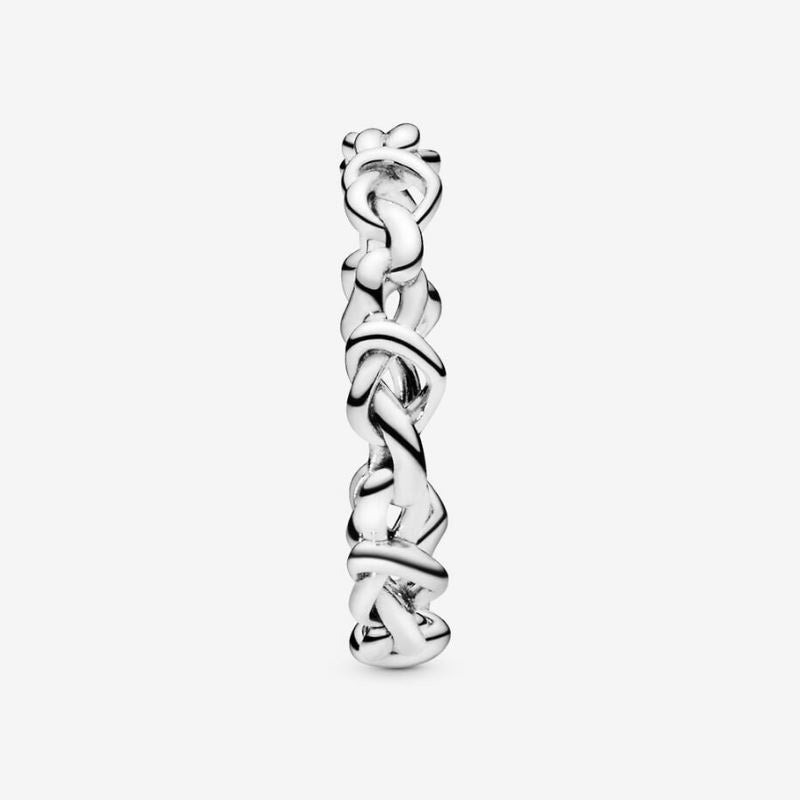 Intertwined Hearts Ring