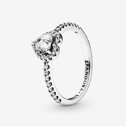 Anello Cuore in Rilievo