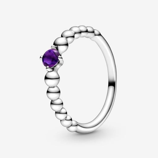 Purple Stone Ring February