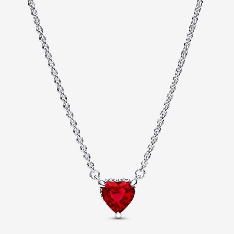 Red Heart Necklace