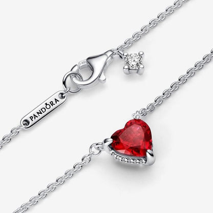 Collana Cuore Rosso