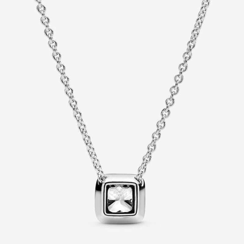 Necklace with Square Light Point