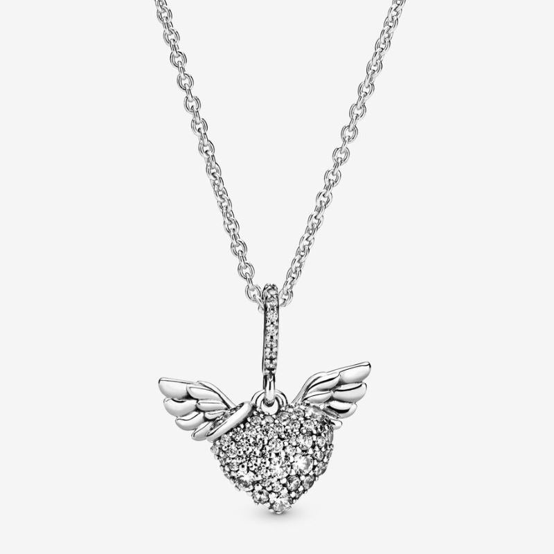 Heart with Wings Necklace
