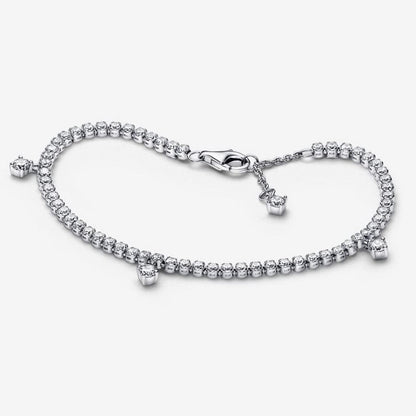 Pulsera Tenis con Gotas Luminosas