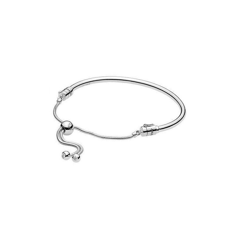 Pandora Moments rigid bracelet with adjustable clasp
