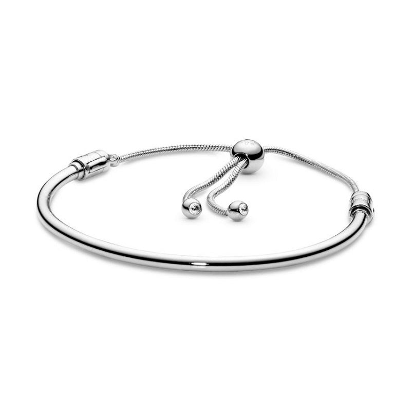Pandora Moments rigid bracelet with adjustable clasp