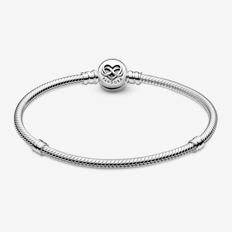 Bracelet with Infinity Heart Clasp
