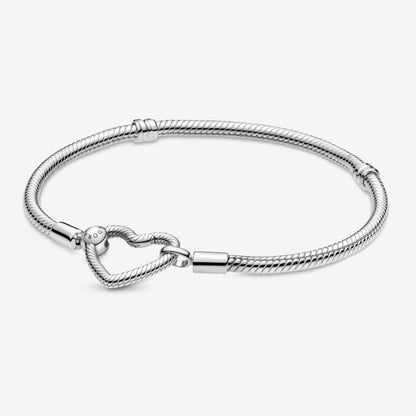 Bracelet with Modular Heart Clasp