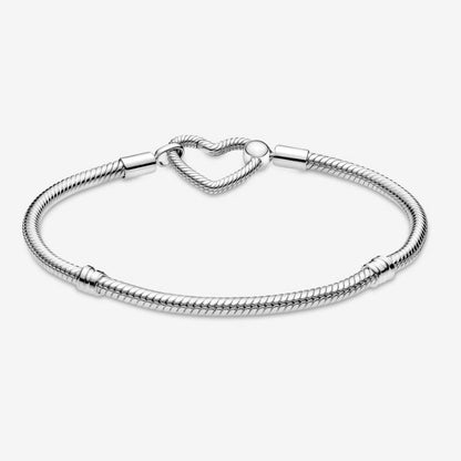 Bracelet with Modular Heart Clasp