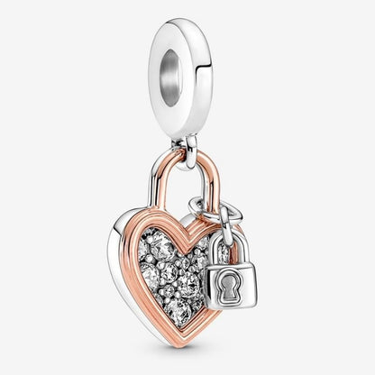 Charm Pendente Lucchetto "Together Always"