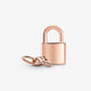 Charm Pendente Lucchetto e Chiave dell'Amore
