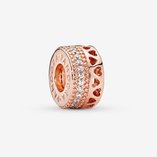 Charm Distanziatore openwork Cuori Pandora