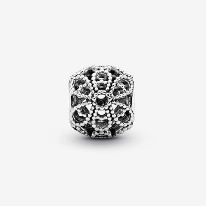 Openwork Flower Charm