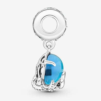 Charm Pendente Polpo Vetro di Murano
