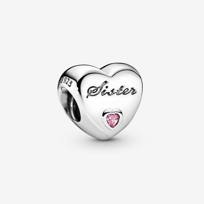 Charm a cuore Sorella