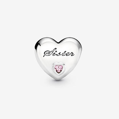 Charm a cuore Sorella