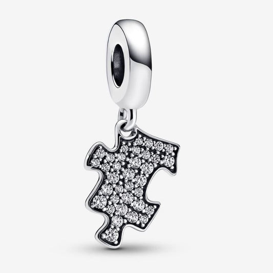 Charm colgante de rompecabezas de la amistad