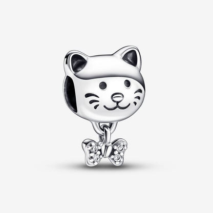 Charm Gattino con Fiocco