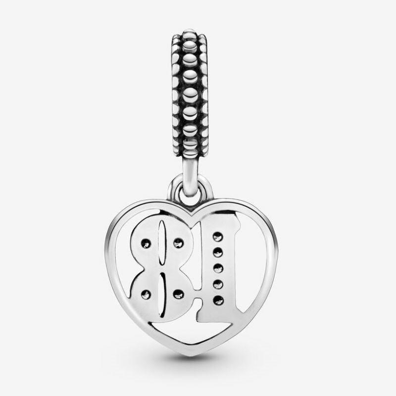 Charm pendente 18° compleanno