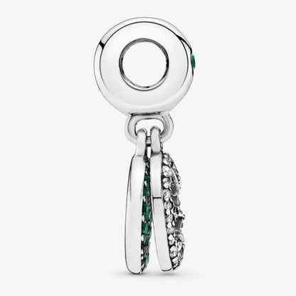 Charm pendente Quadrifoglio portafortuna
