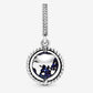 Charm pendente Globo girevole