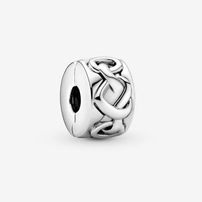 Intertwined Hearts Clip
