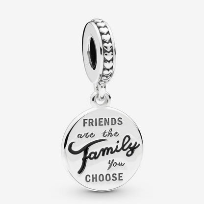 Charm pendente Gli amici sono la Famiglia che scegliamo