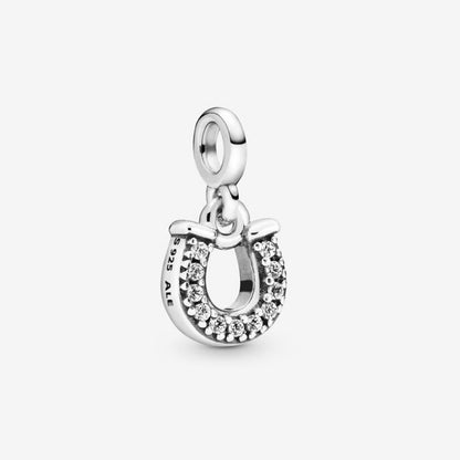 Mini Charm pendente Il mio ferro di cavallo portafortuna