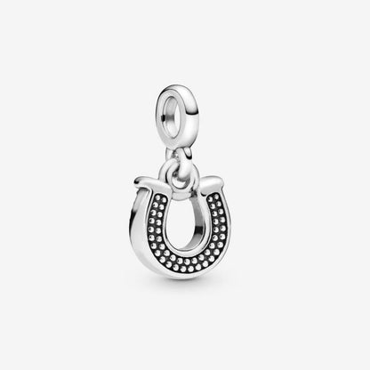 Mini Charm pendente Il mio ferro di cavallo portafortuna